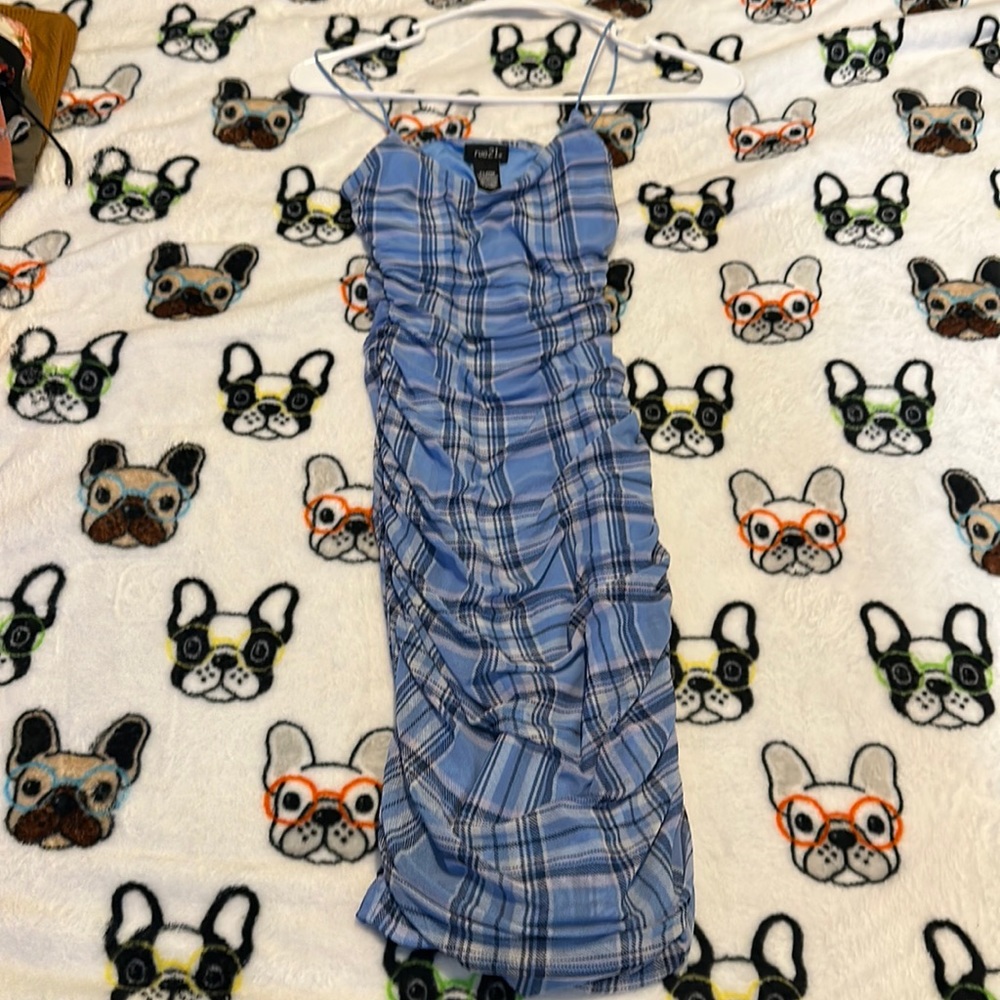 Cute plaid rue 21 dress perfect for summer size extra large